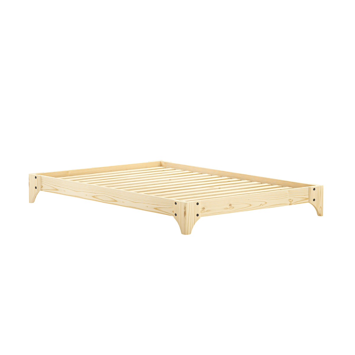 ELAN BED CLEAR LACQUERED 140 X 200