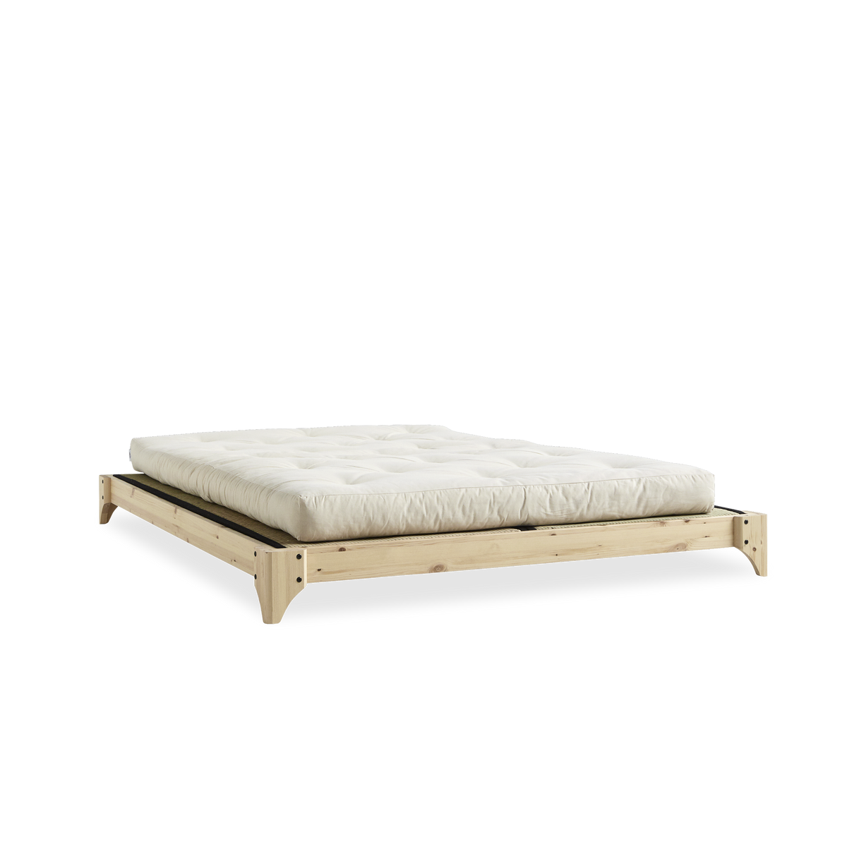 ELAN BED CLEAR LACQUERED 140 X 200