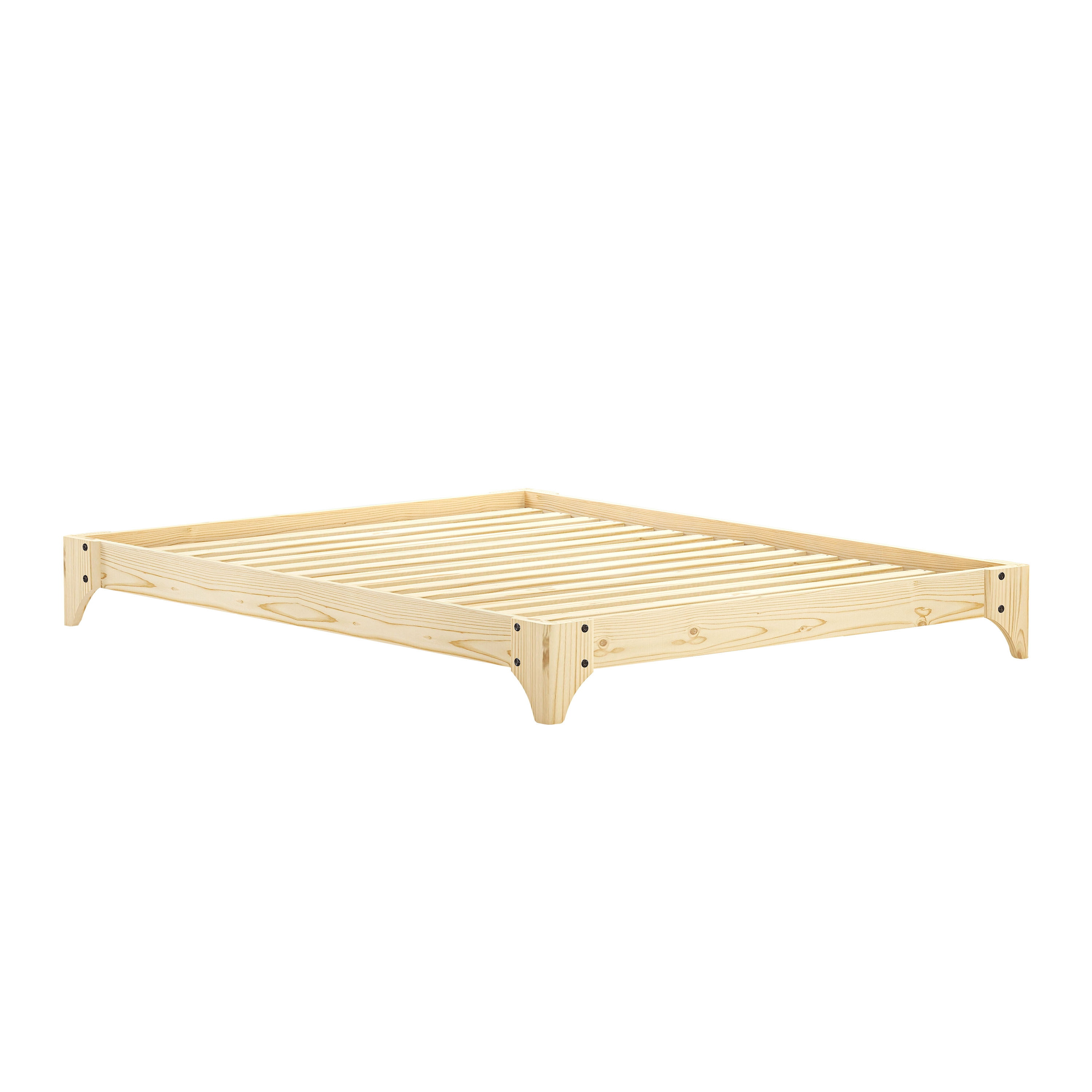 ELAN BED CLEAR LACQUERED 160 X 200