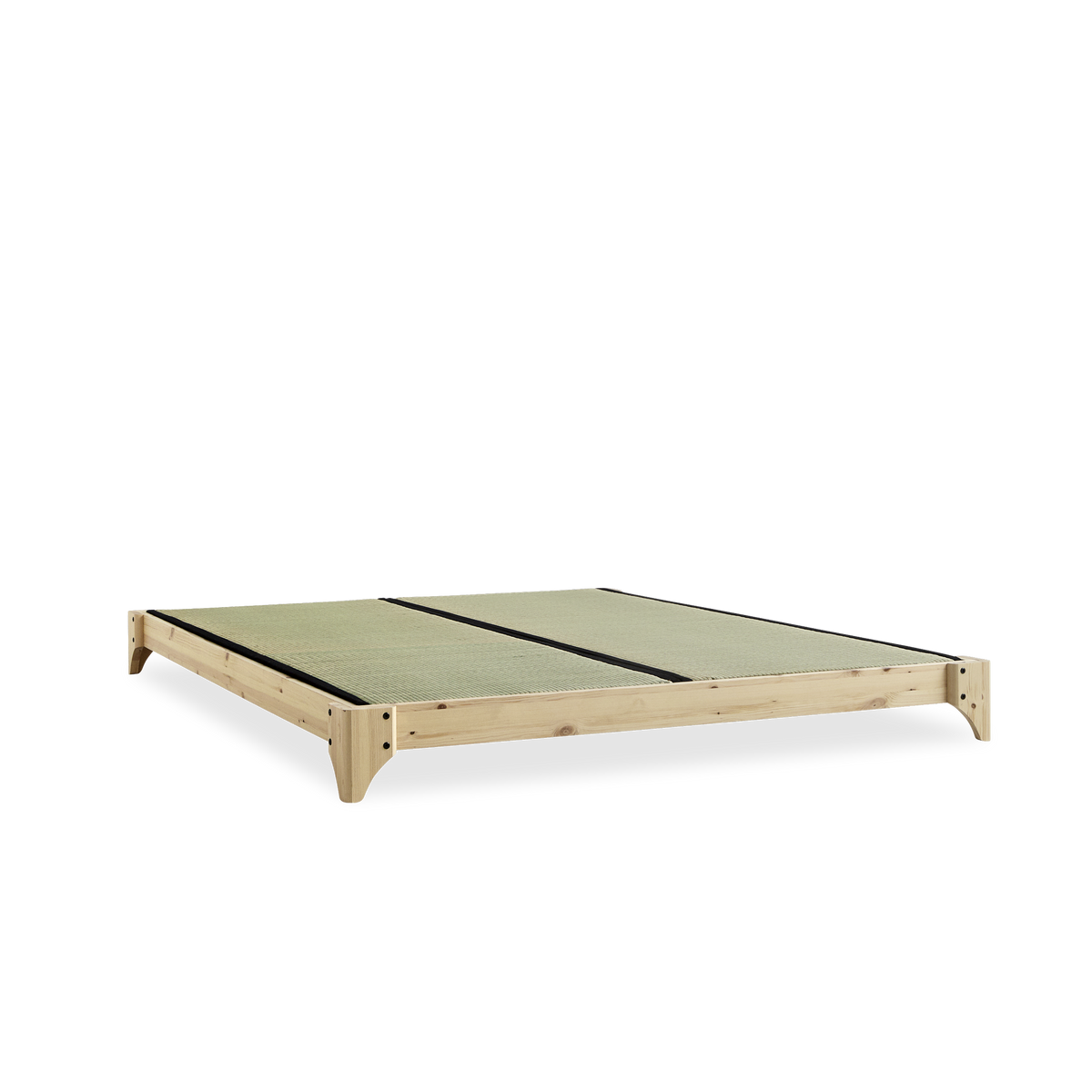 ELAN BED CLEAR LACQUERED 160 X 200