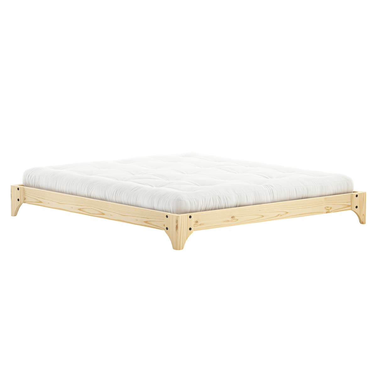 ELAN BED CLEAR LACQUERED 180 X 200