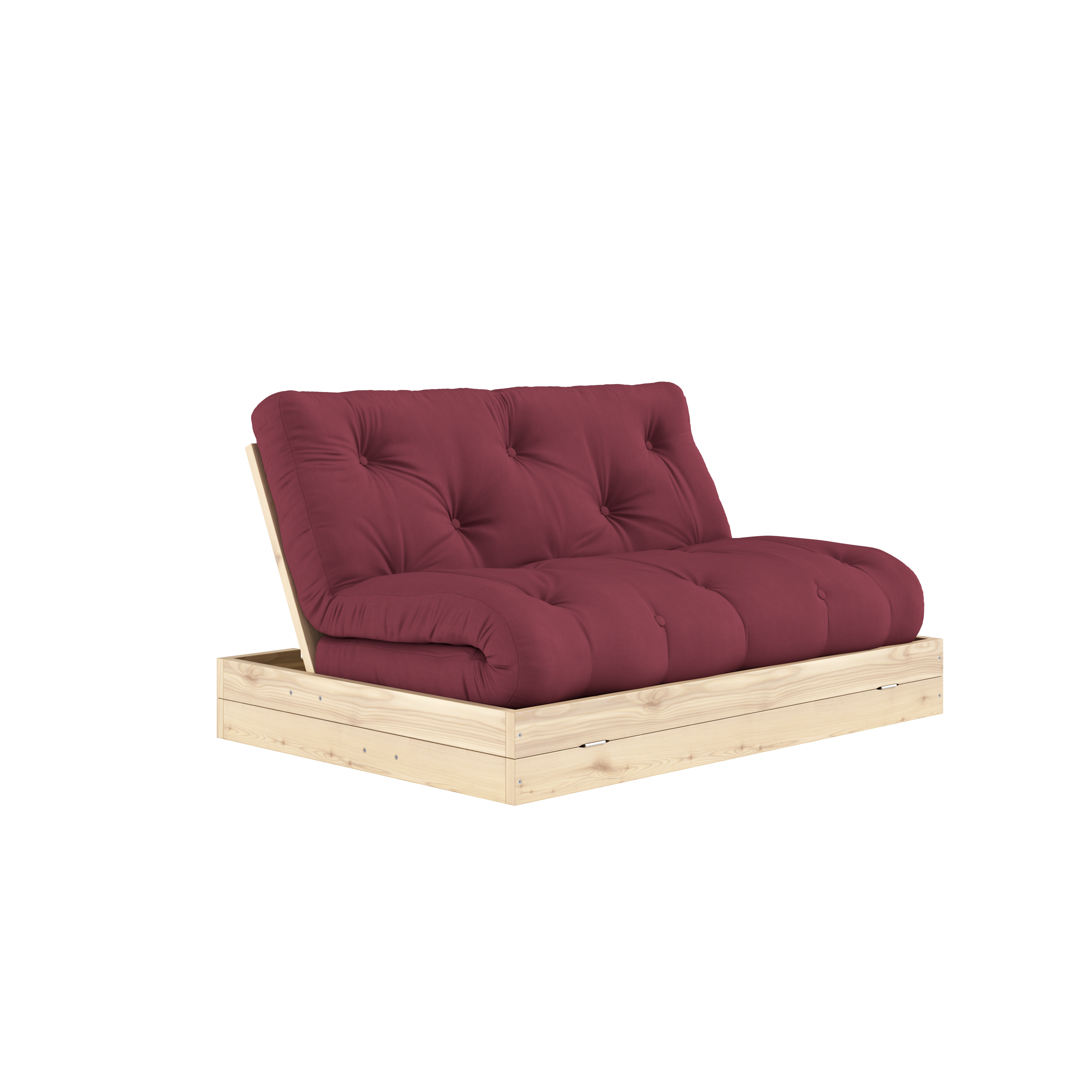 FLIP RAW 140 X 200 W. MATTRESS BORDEAUX
