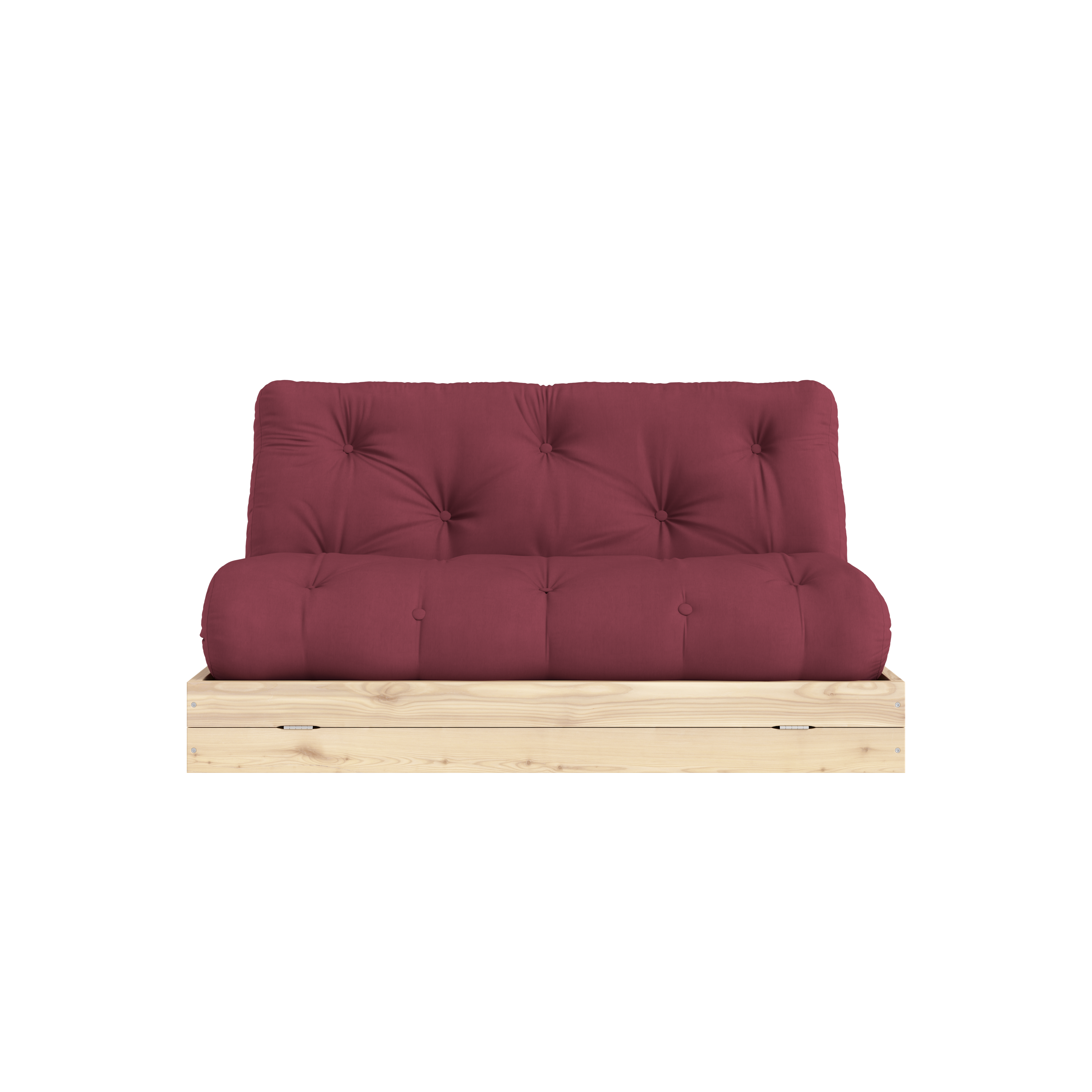 FLIP RAW 140 X 200 W. MATTRESS BORDEAUX