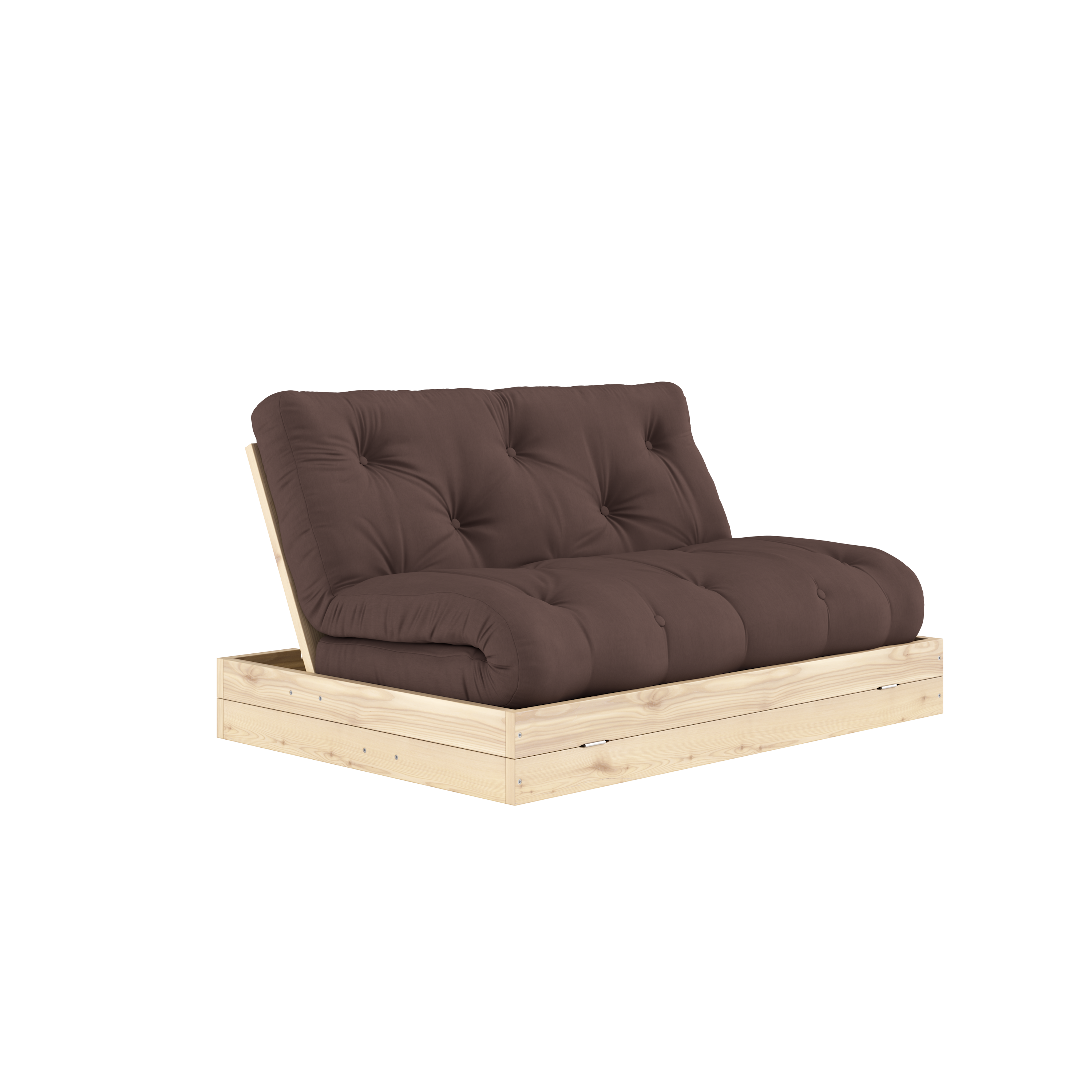 FLIP RAW 140 X 200 W. MATTRESS BROWN