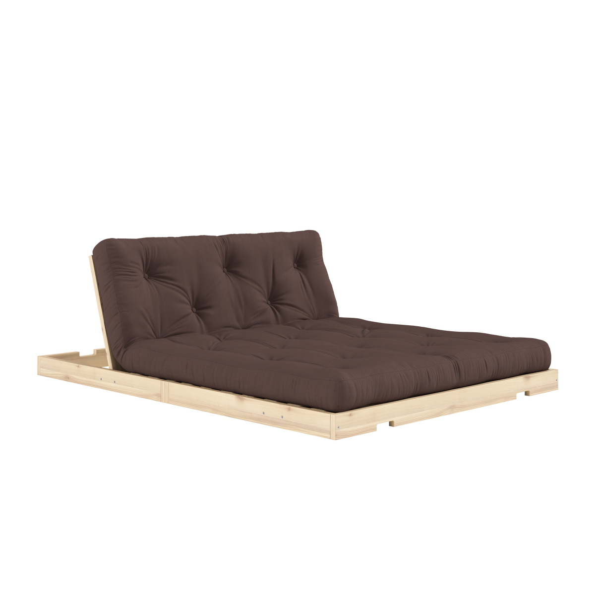 FLIP RAW 140 X 200 W. MATTRESS BROWN