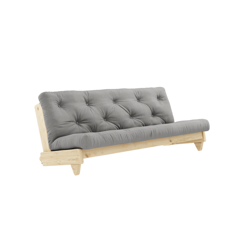 FRESH CLEAR LACQUERED W. FRESH MATTRESS GREY