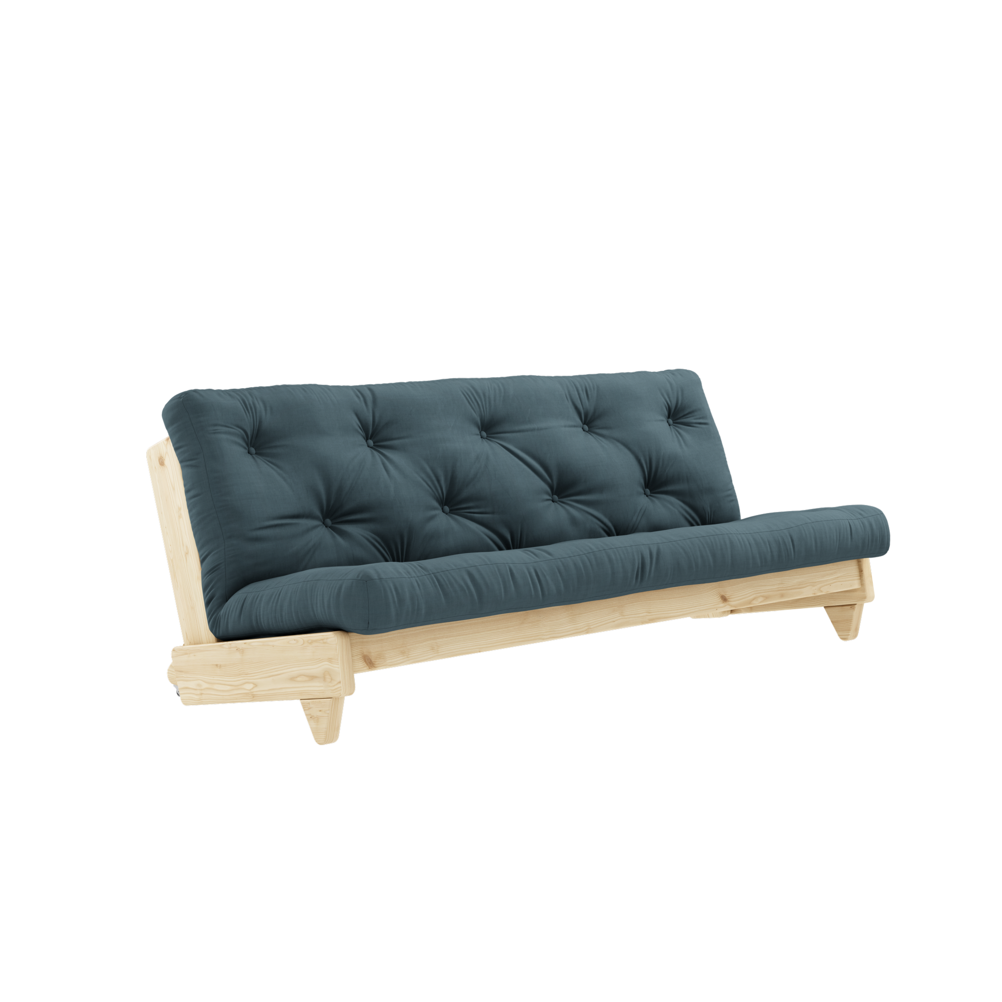 FRESH CLEAR LACQUERED W. FRESH MATTRESS PETROL BLUE