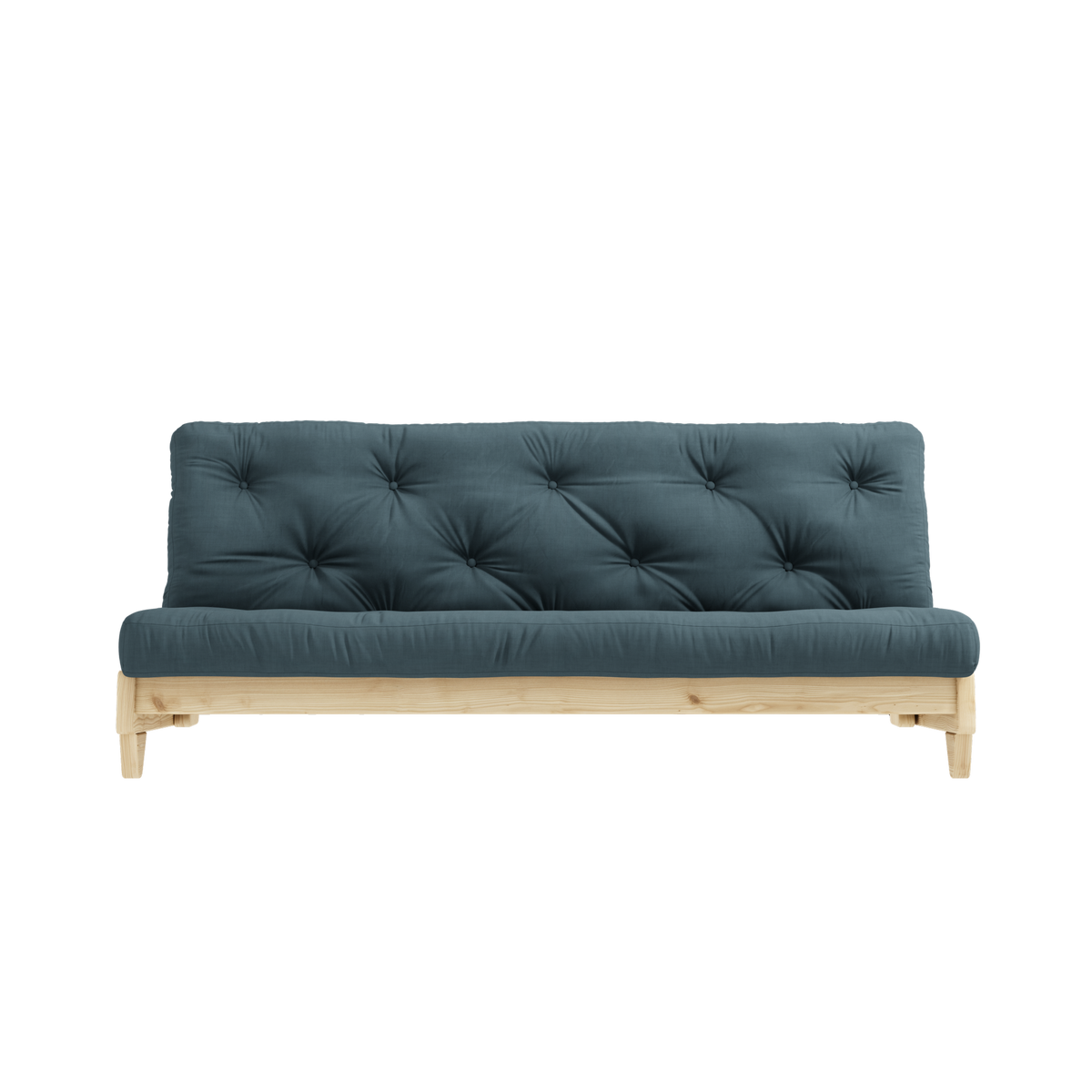 FRESH CLEAR LACQUERED W. FRESH MATTRESS PETROL BLUE