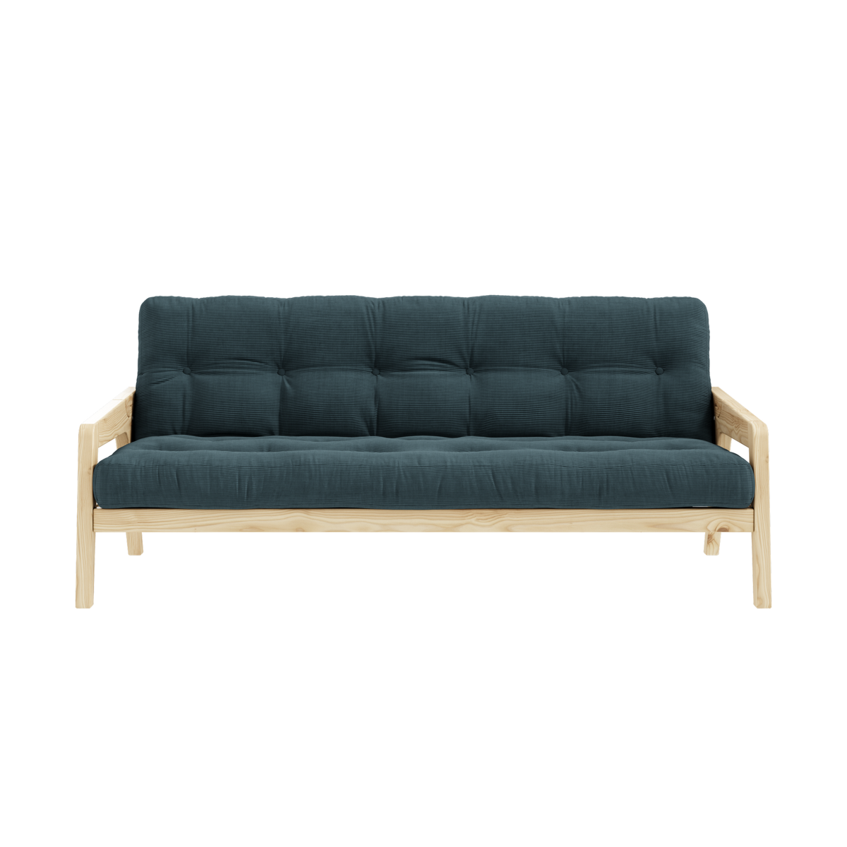 GRAB CLEAR LACQUERED W. 5-LAYER MIXED MATTRESS PALE BLUE