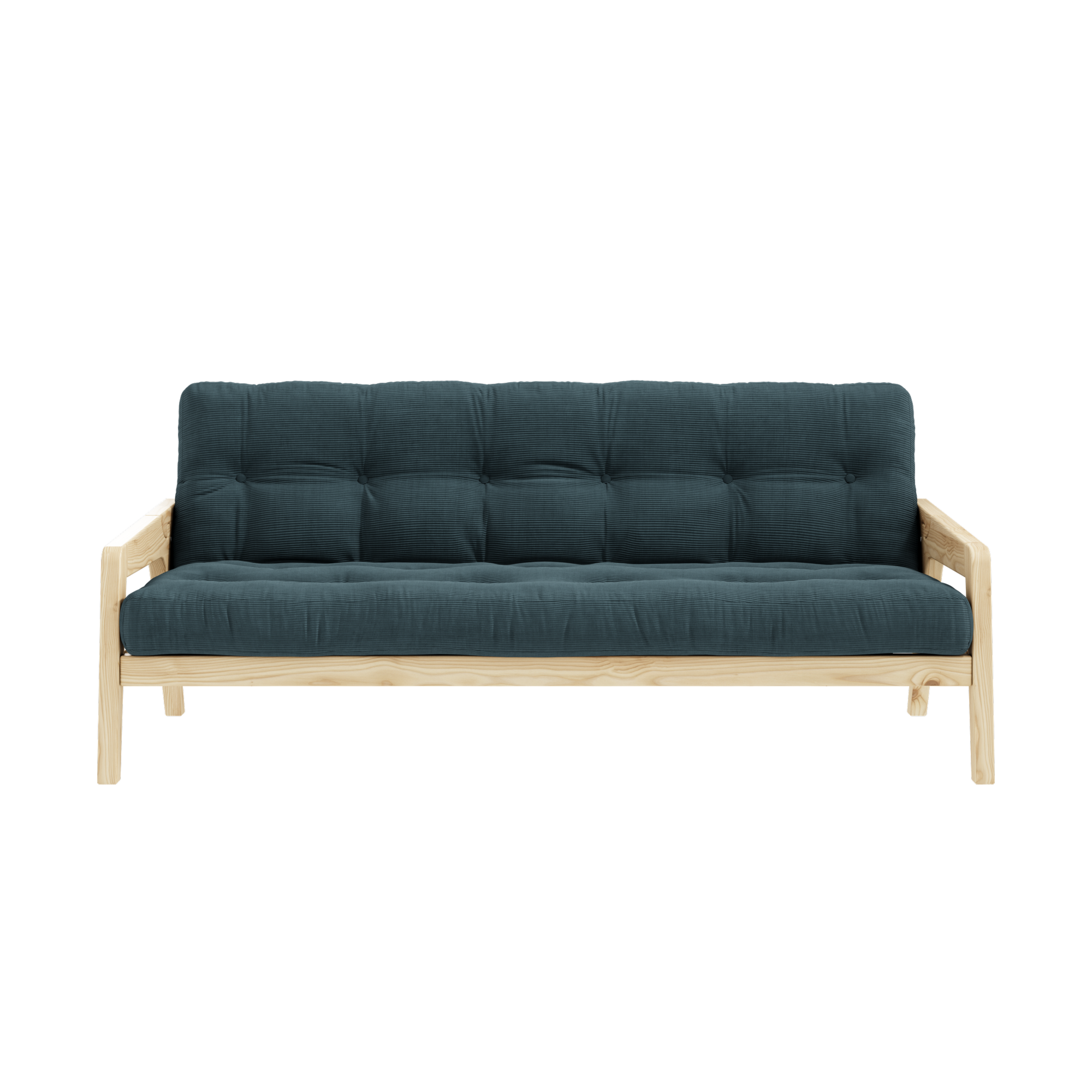 GRAB CLEAR LACQUERED W. 5-LAYER MIXED MATTRESS PALE BLUE