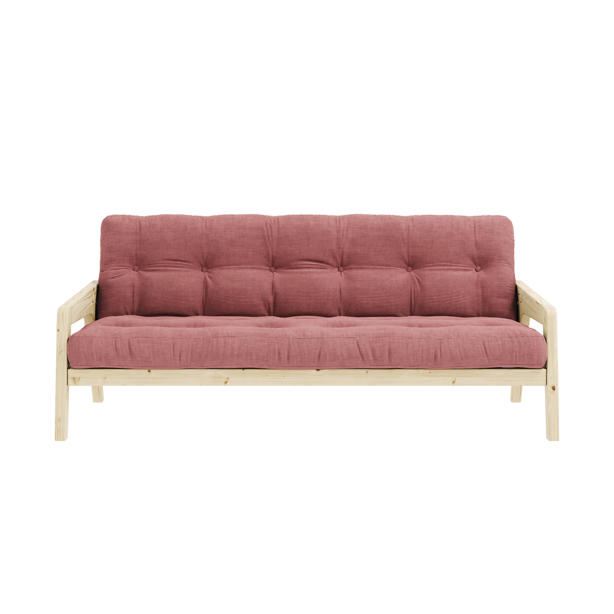 GRAB CLEAR LACQUERED W. 5-LAYER MIXED MATTRESS SORBET PINK