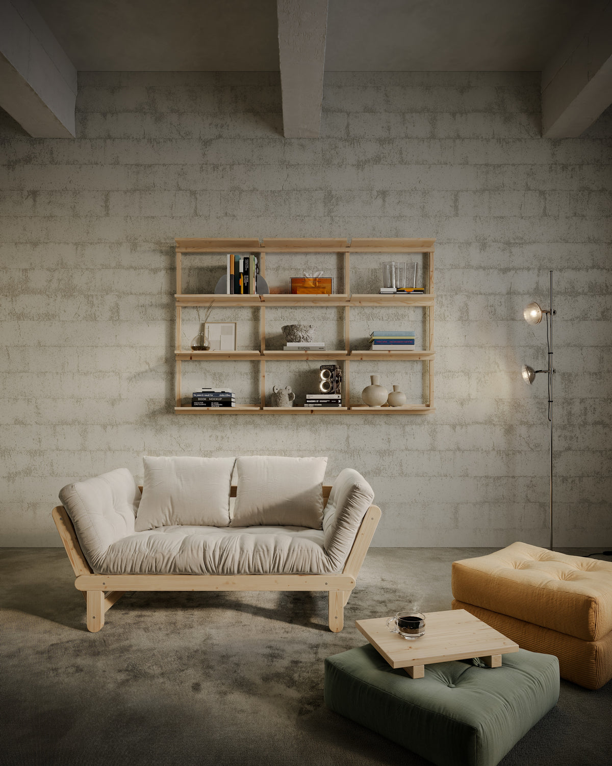 GROOVE SHELVING BIG RAW