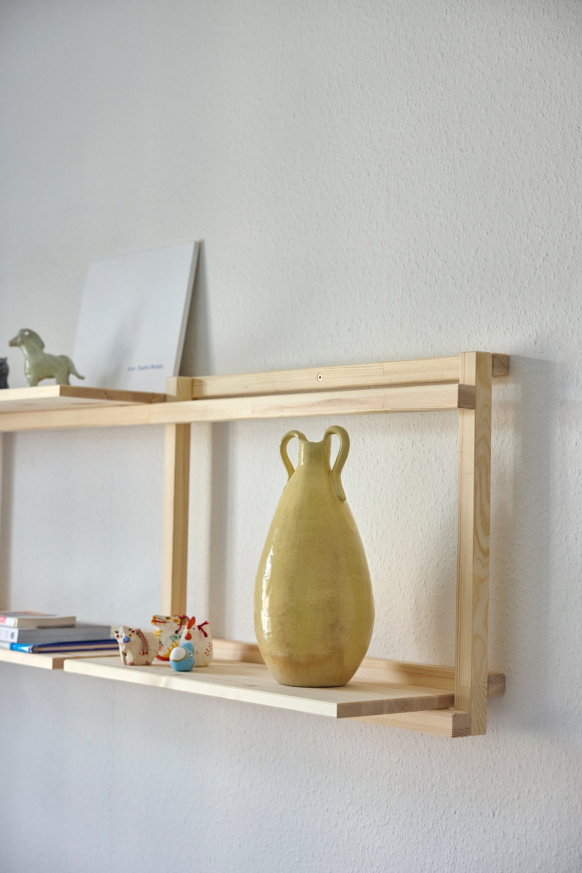 GROOVE SHELVING WIDE RAW