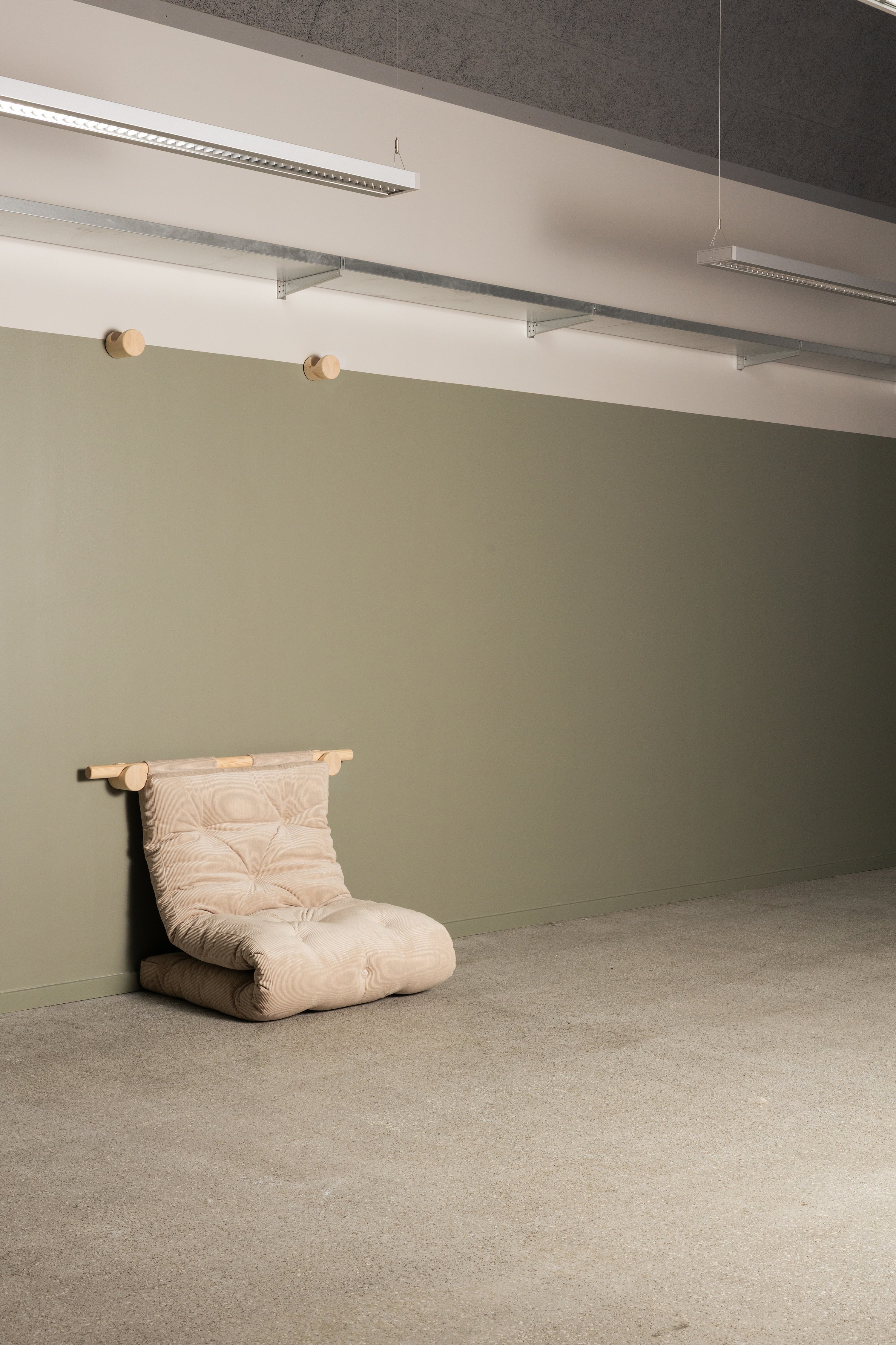 HOOKED RAW 75 x 200 W. BRAVO MATTRESS CHOCOLATE