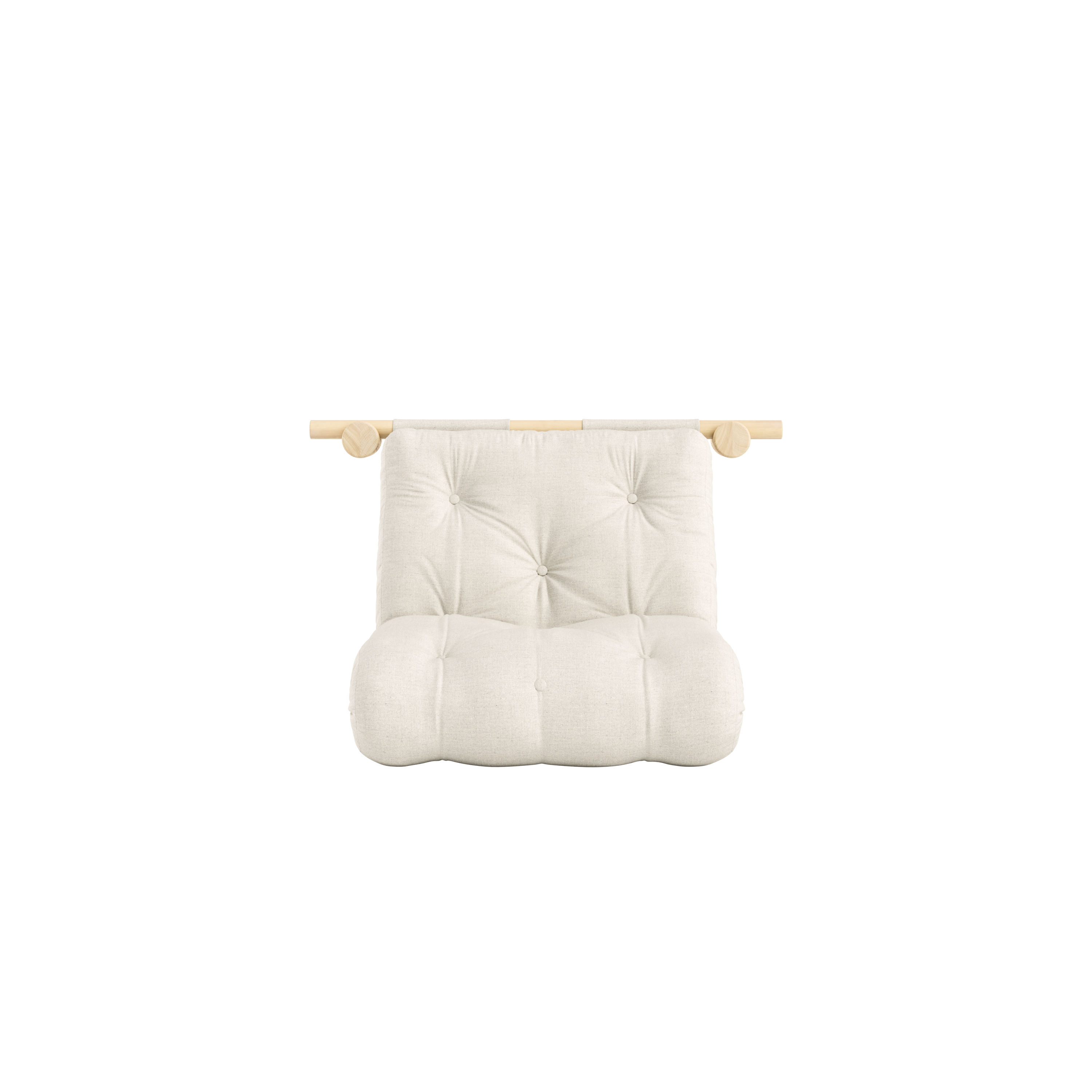 HOOKED RAW 75 x 200 W. BRAVO MATTRESS LINEN