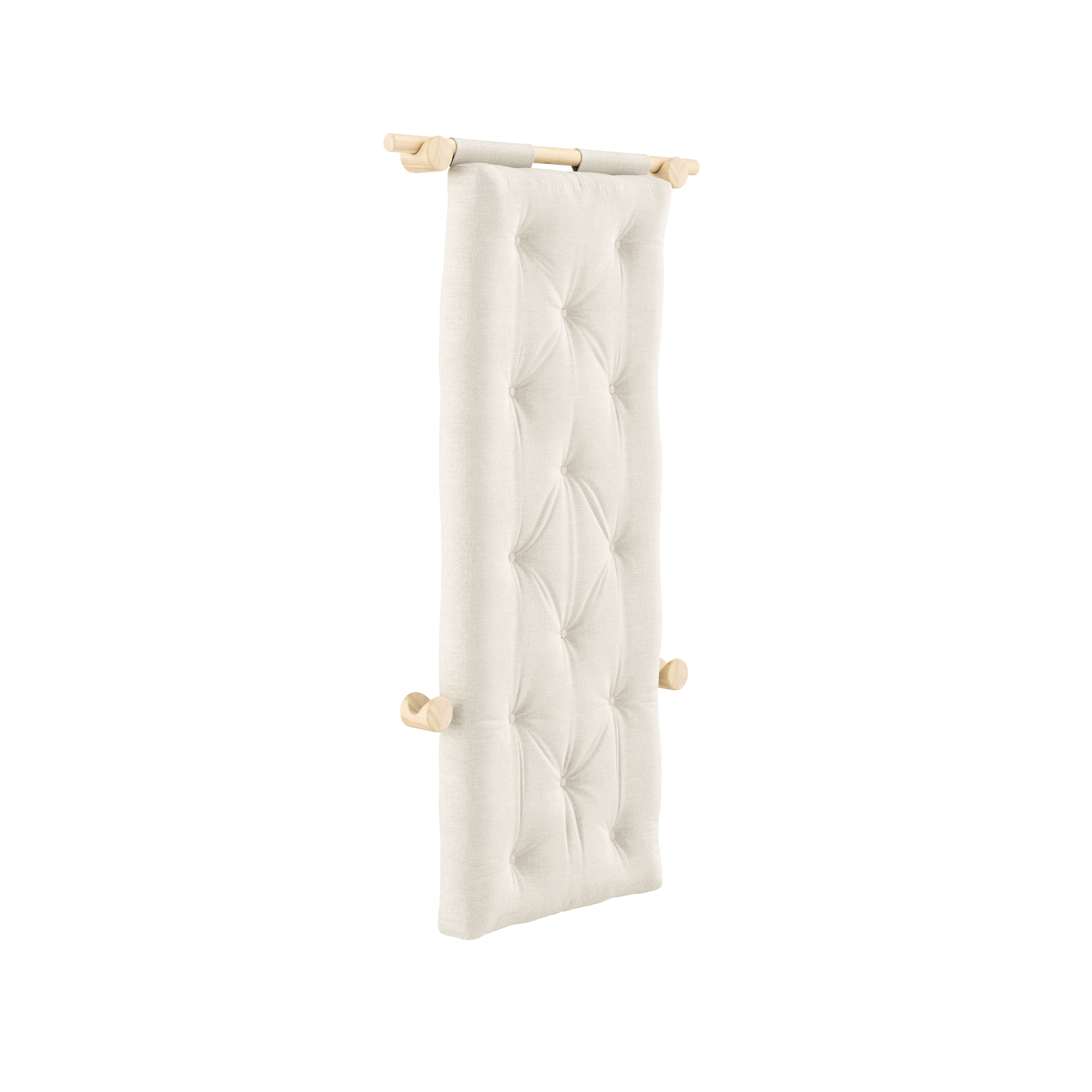 HOOKED RAW 75 x 200 W. BRAVO MATTRESS LINEN