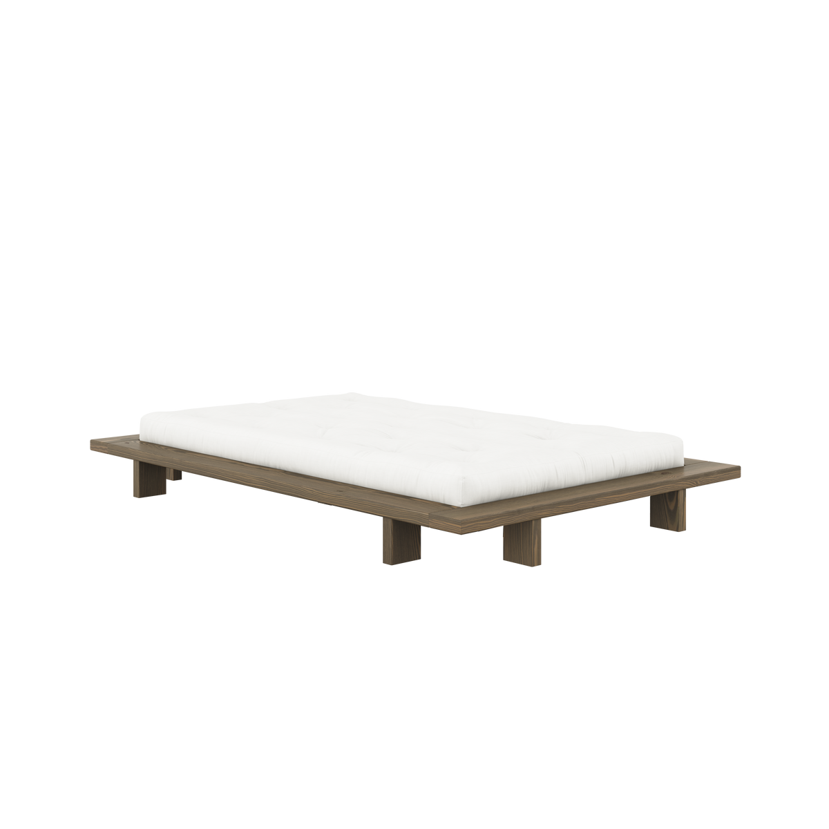 JAPAN BED CAROB BROWN 120 X 200