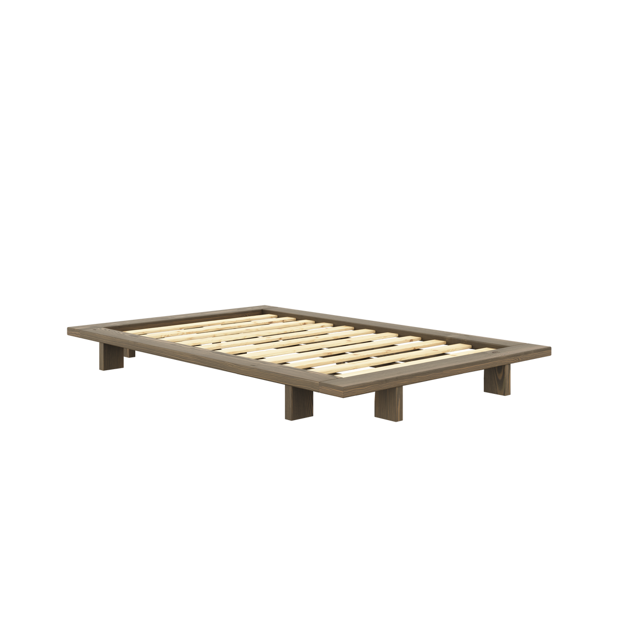 JAPAN BED CAROB BROWN 120 X 200