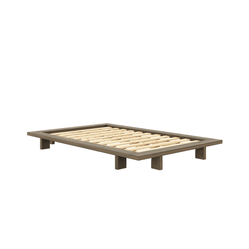 JAPAN BED CAROB BROWN 120 X 200