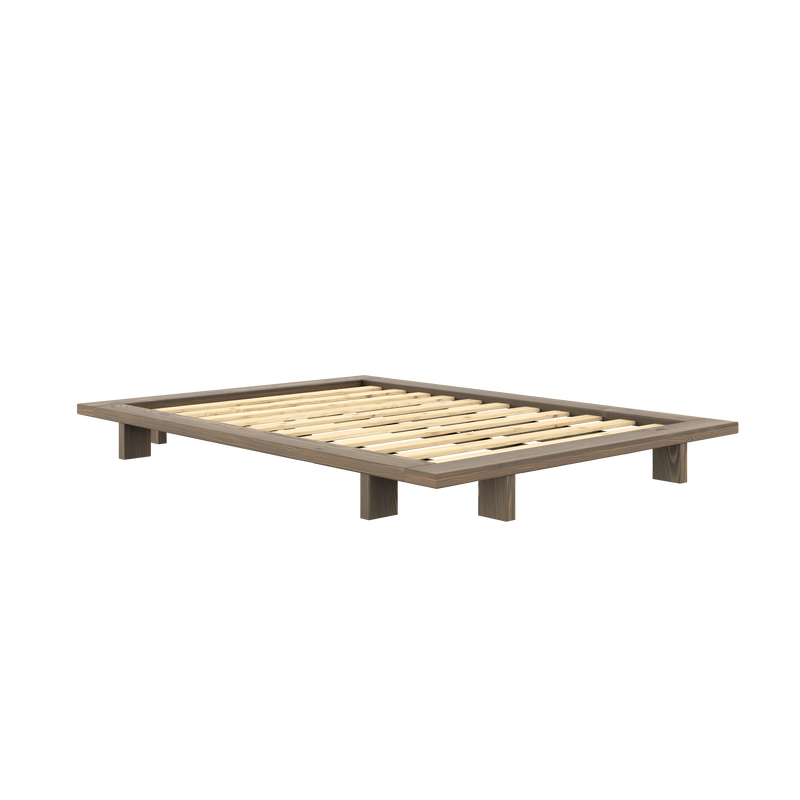 JAPAN BED CAROB BROWN 140 X 200