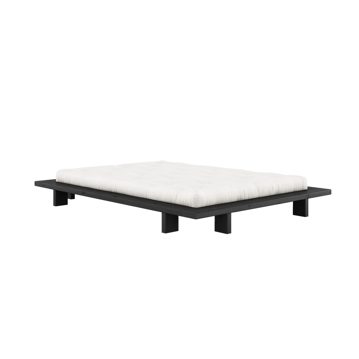JAPAN BED BLACK NIGHT 140 X 200