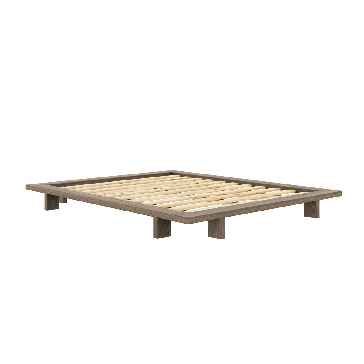 JAPAN BED CAROB BROWN 160 X 200
