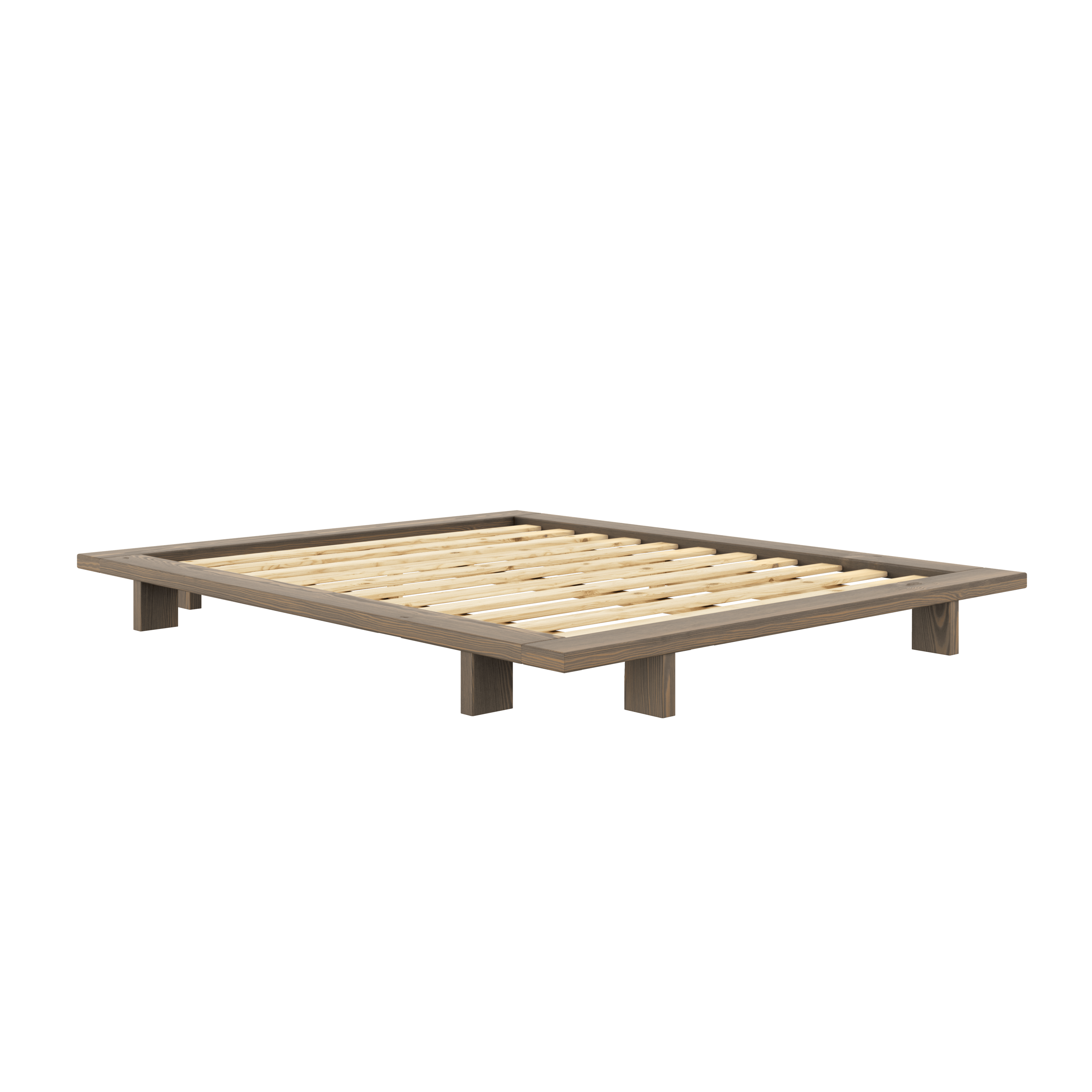 JAPAN BED CAROB BROWN 160 X 200