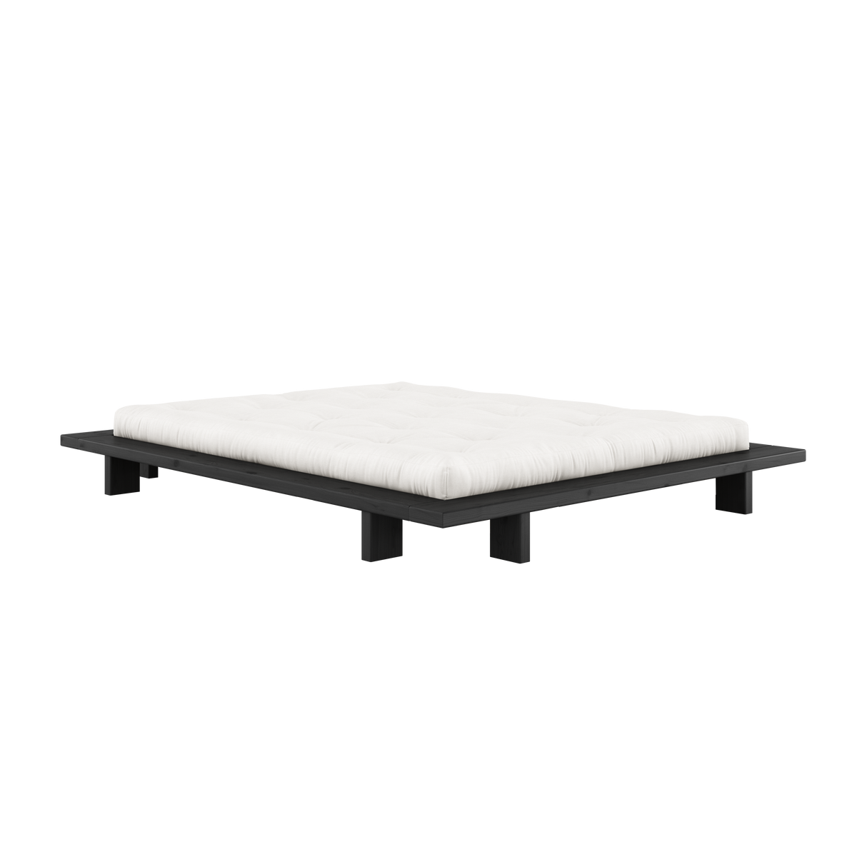 JAPAN BED BLACK NIGHT 160 X 200
