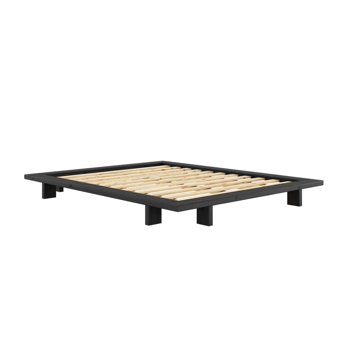 JAPAN BED BLACK NIGHT 160 X 200