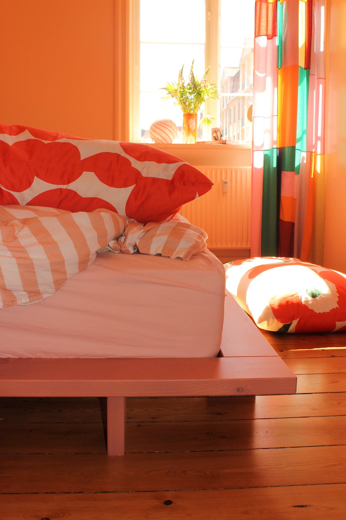 JAPAN BED PINK SKY 140 X 200