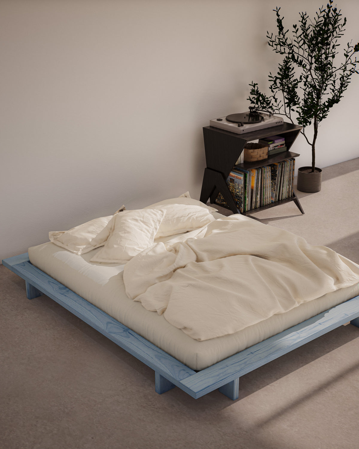 JAPAN BED BLUE DREAM 180 X 200