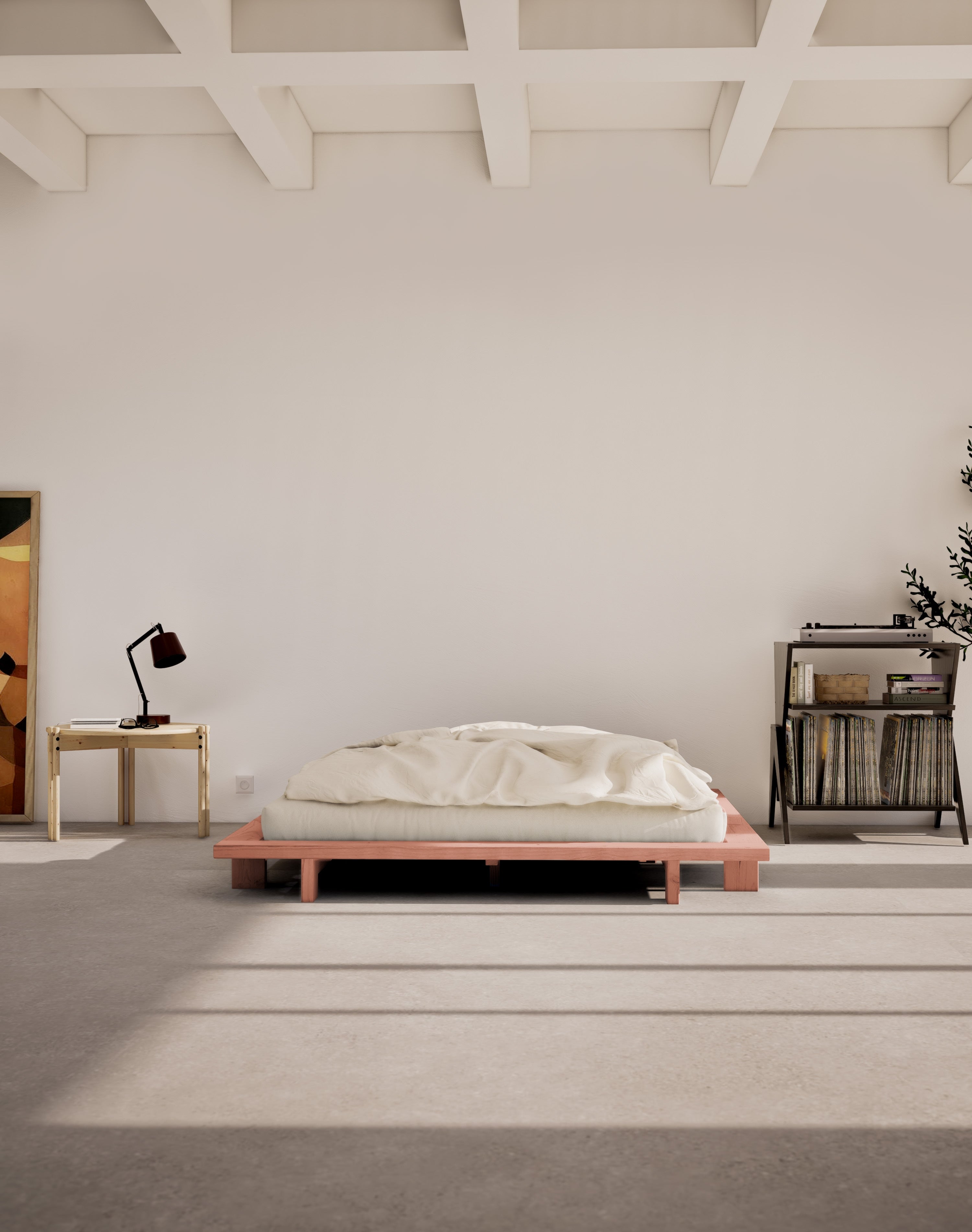 JAPAN BED PINK SKY 140 X 200