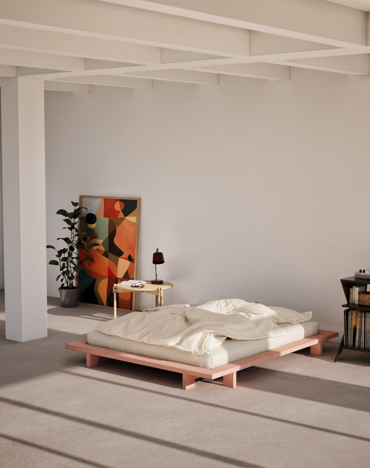 JAPAN BED PINK SKY 180 X 200