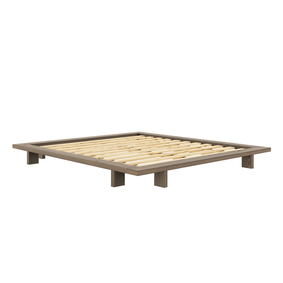 JAPAN BED CAROB BROWN 180 X 200