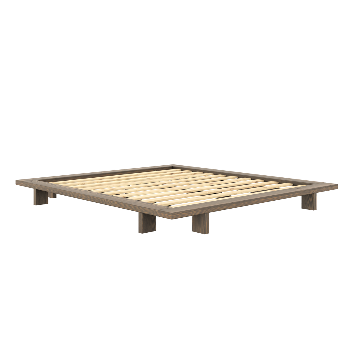 JAPAN BED CAROB BROWN KING SIZE