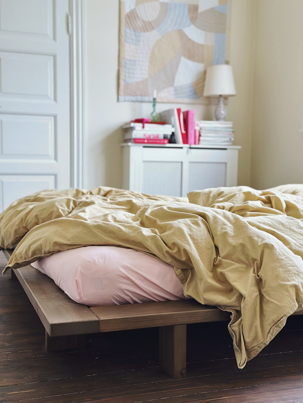 JAPAN BED CAROB BROWN FULL SIZE