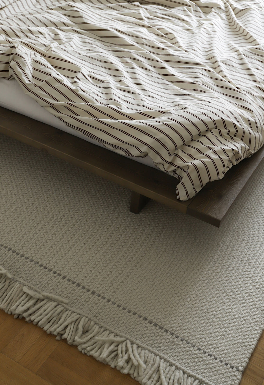 JAPAN BED CAROB BROWN FULL SIZE