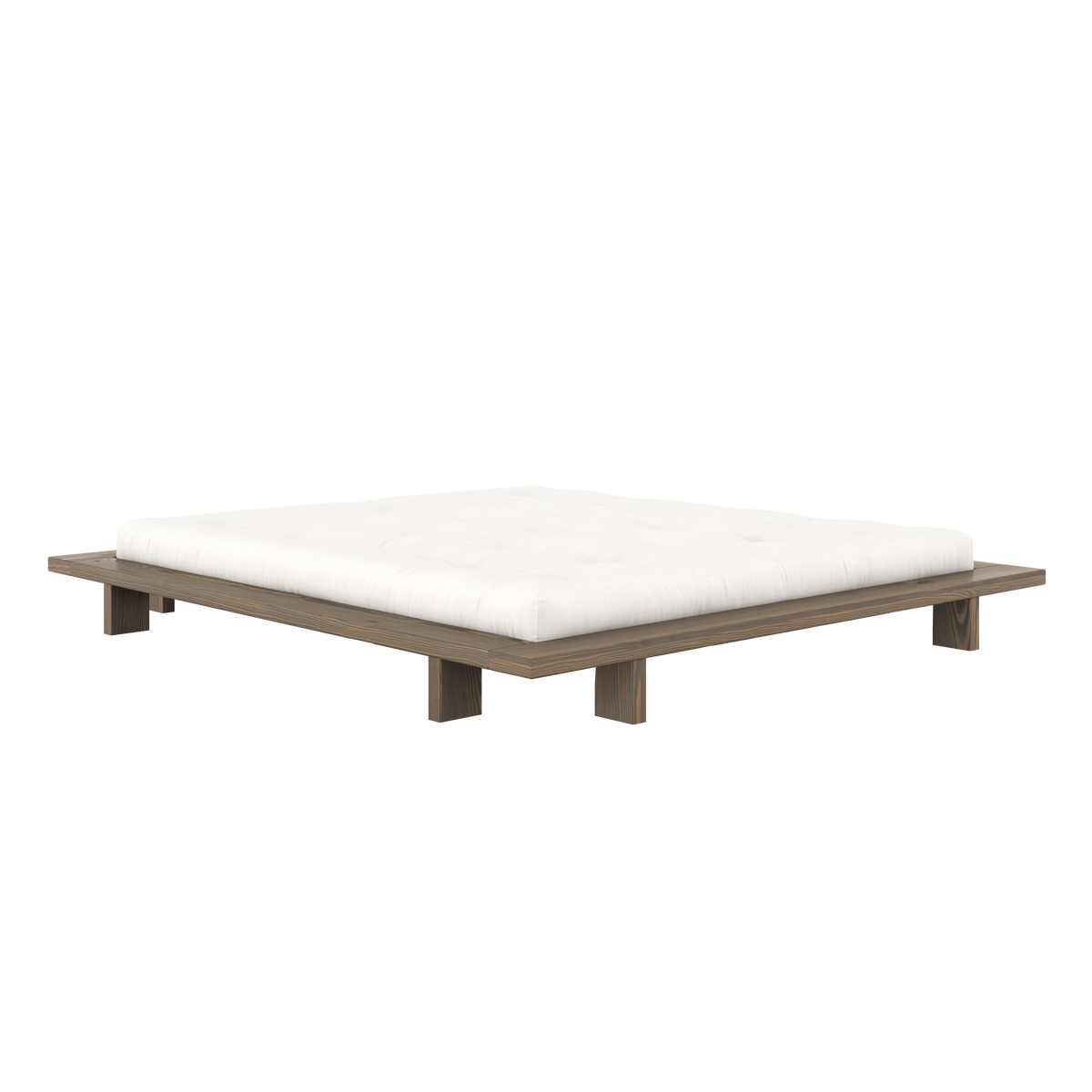JAPAN BED CAROB BROWN 180 X 200