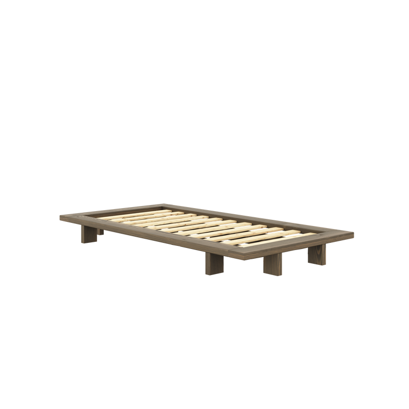 JAPAN BED CAROB BROWN 90 X 200