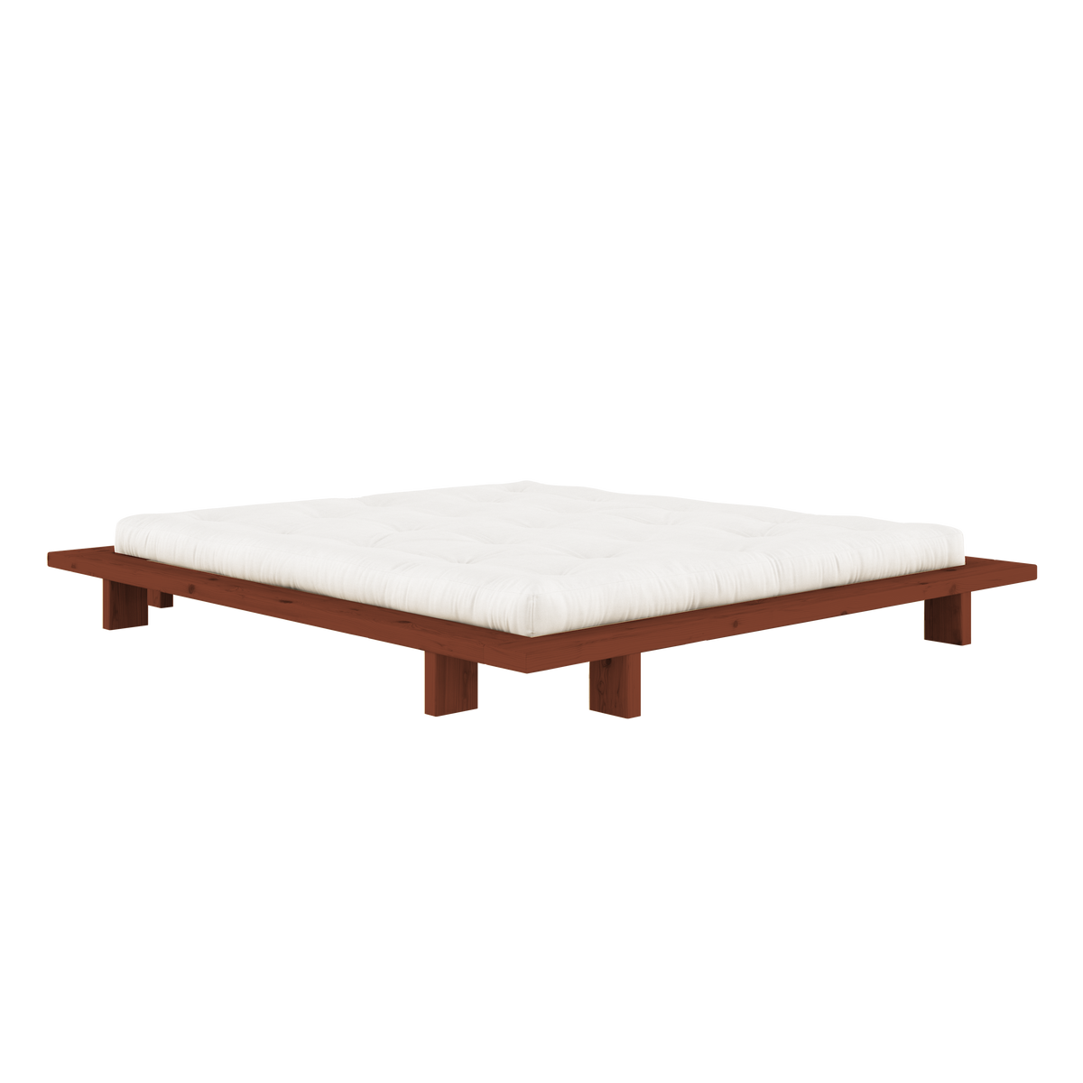 JAPAN BED TERRA RED 180 X 200