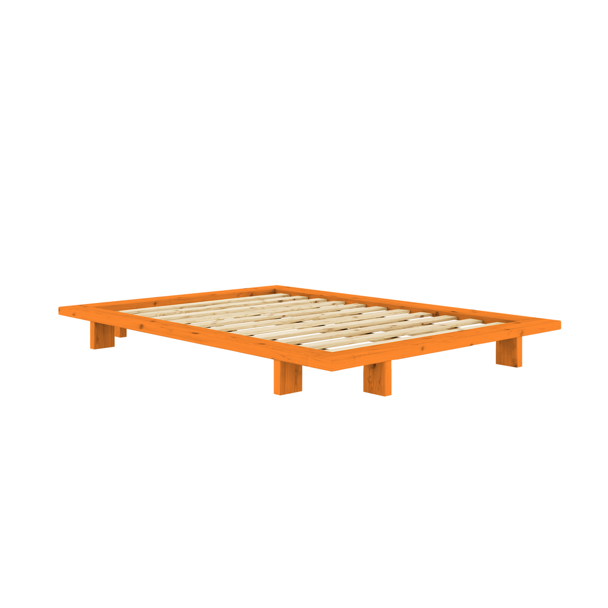 JAPAN BED SOLAR ORANGE 140X200