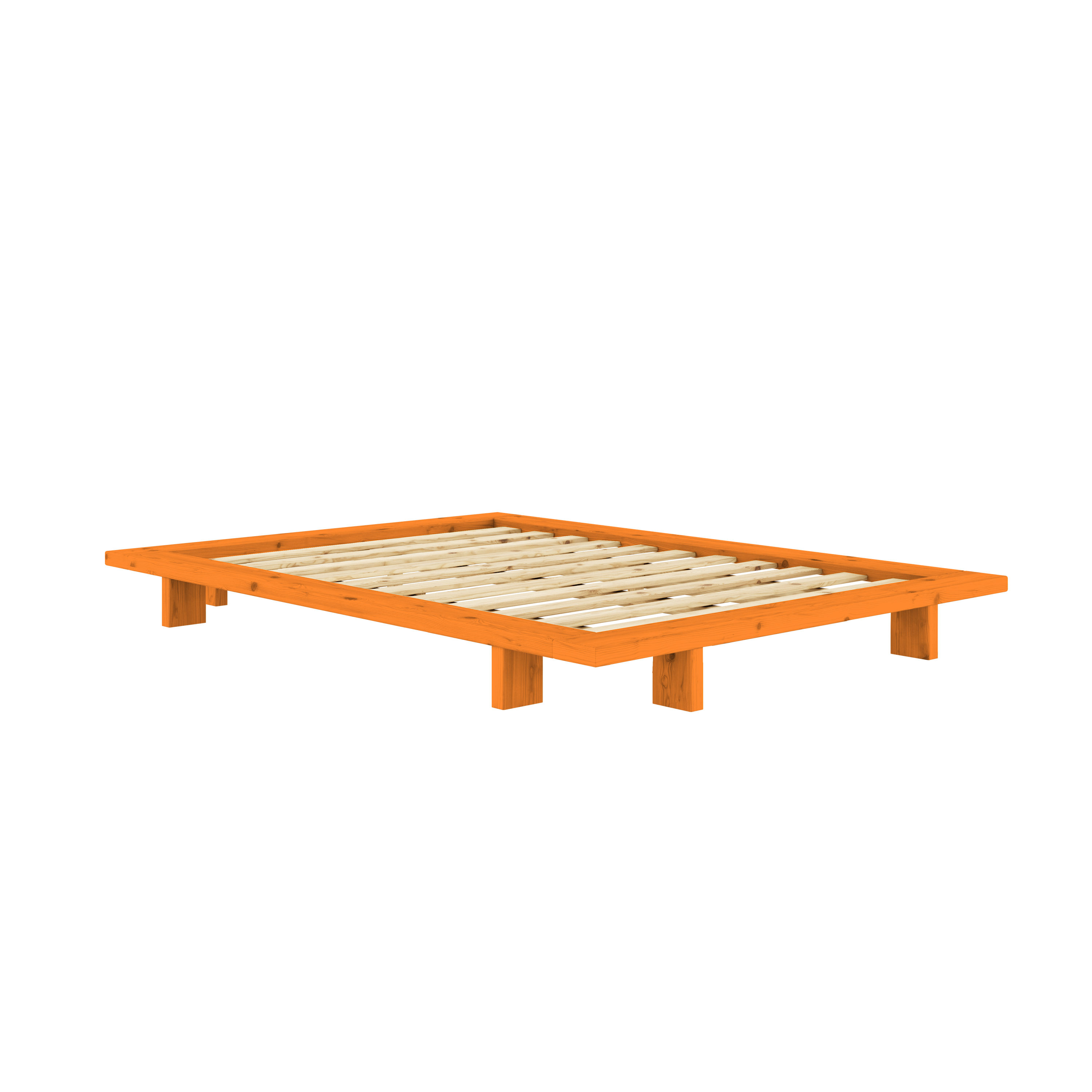 JAPAN BED SOLAR ORANGE 140X200