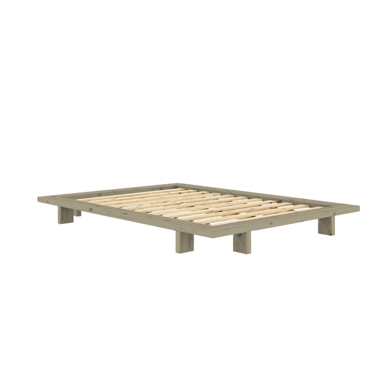 JAPAN BED SAGE GREEN 140X200