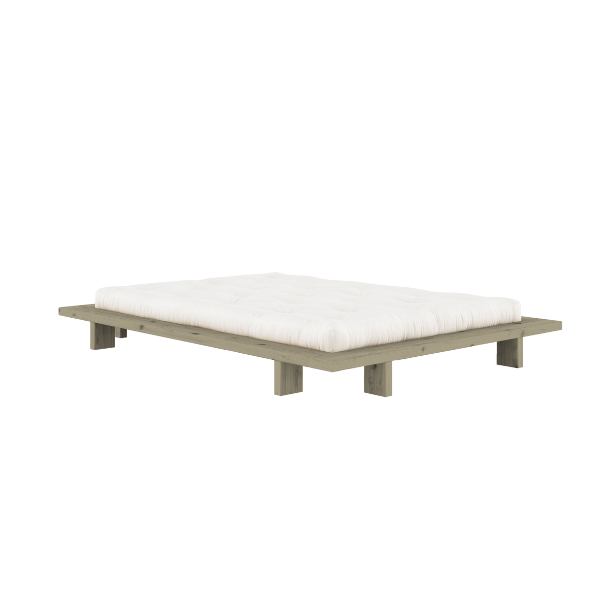JAPAN BED SAGE GREEN 140X200