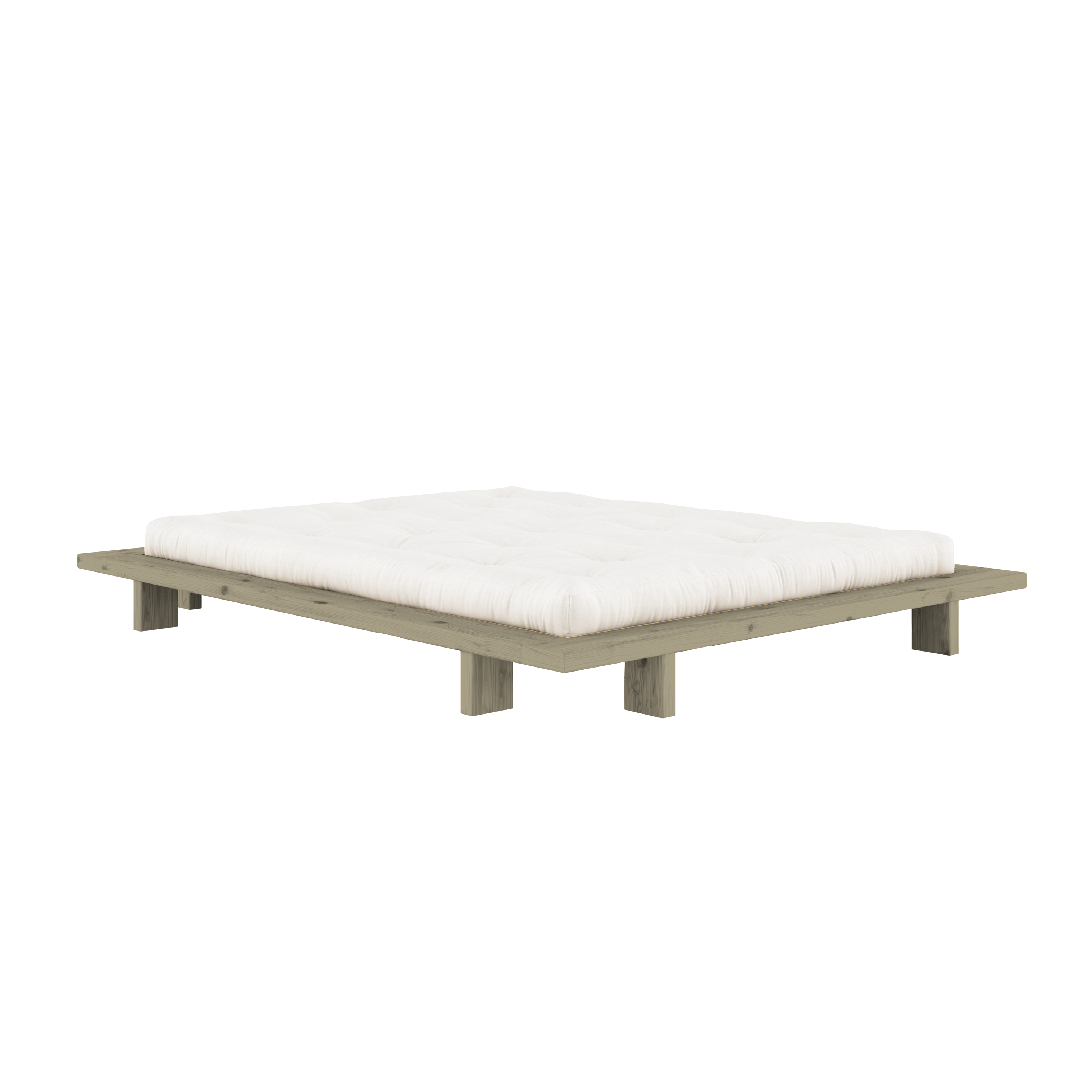 JAPAN BED SAGE GREEN 160X200