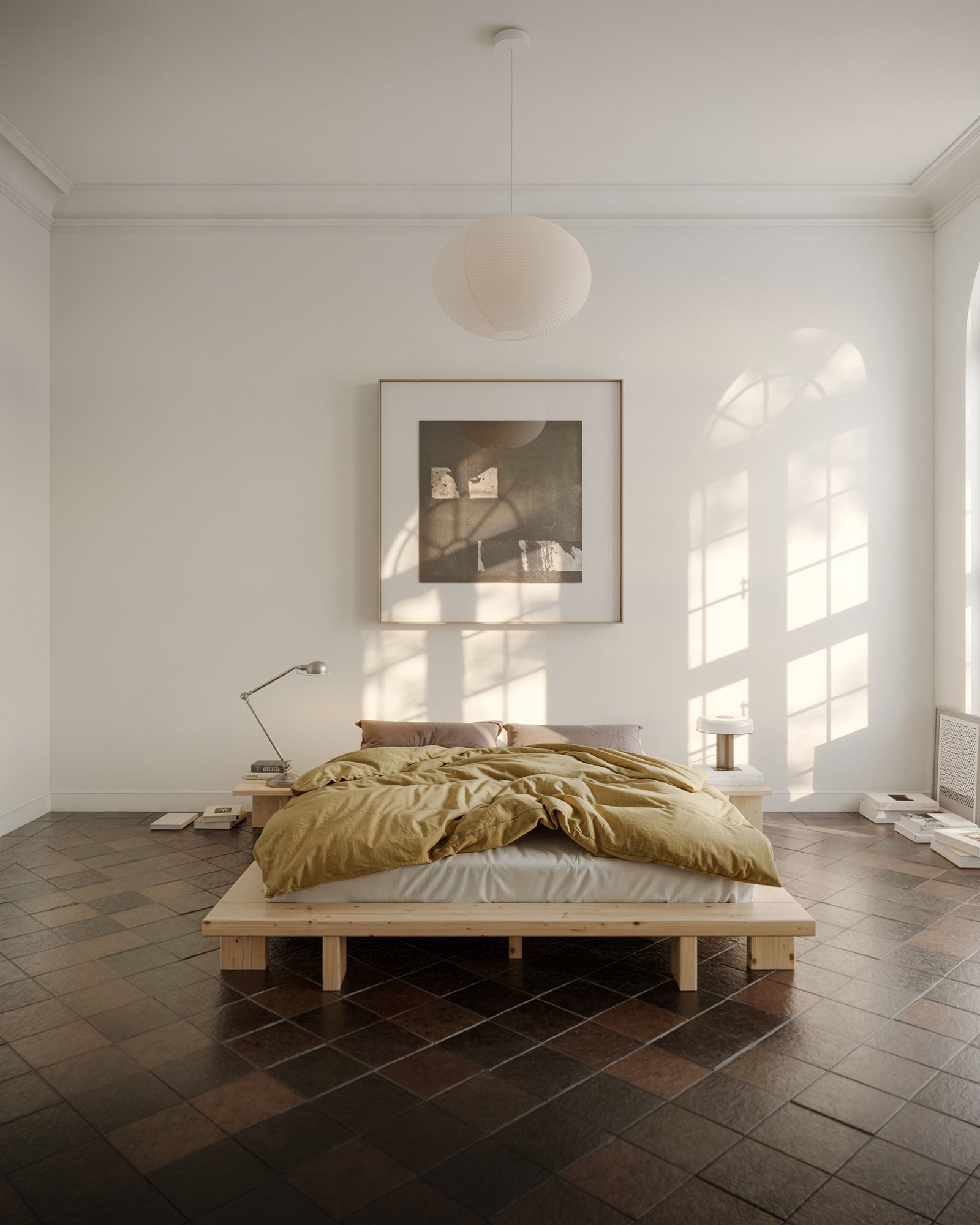 JAPAN BED SIDE TABLE RAW