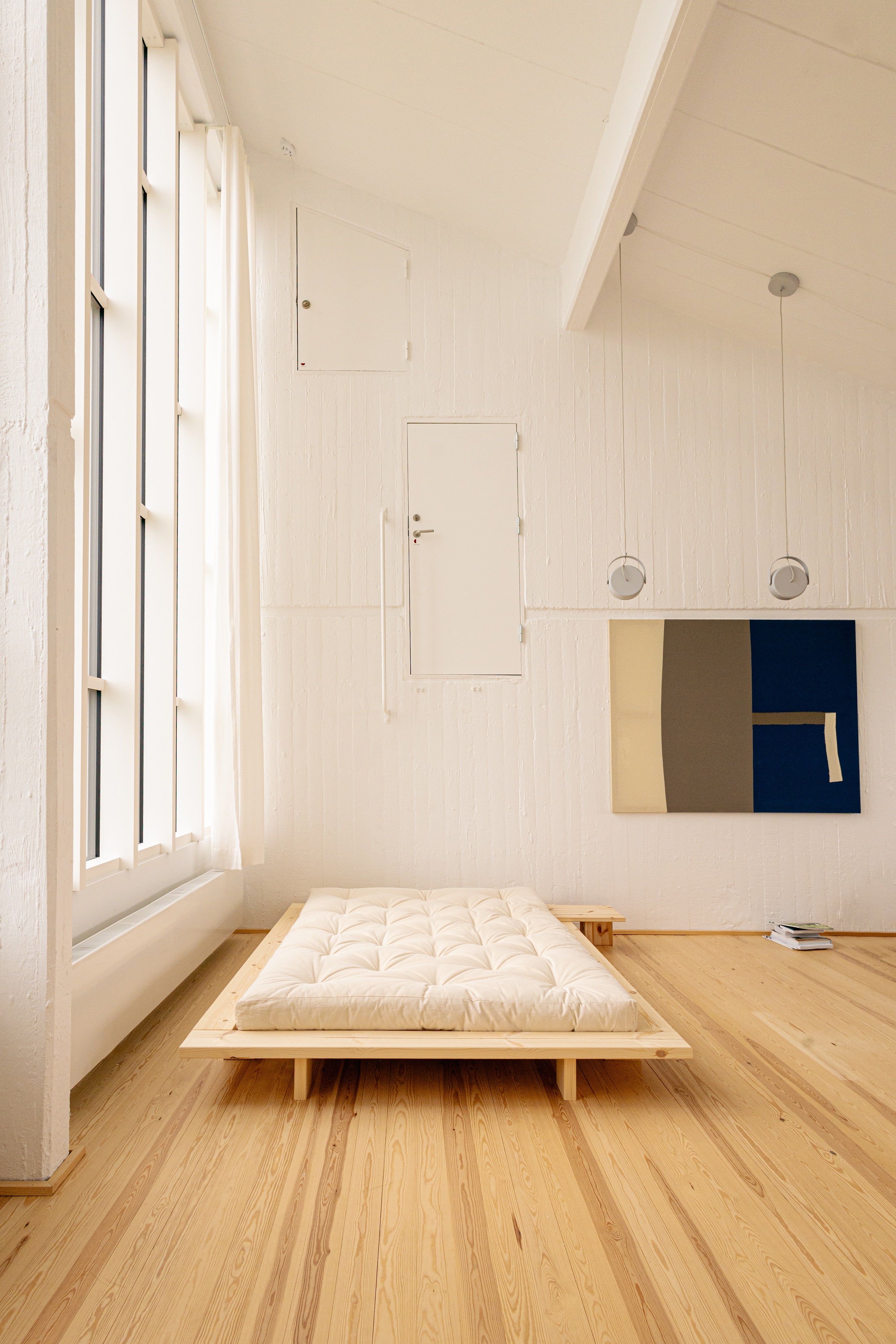 JAPAN BED SIDE TABLE RAW