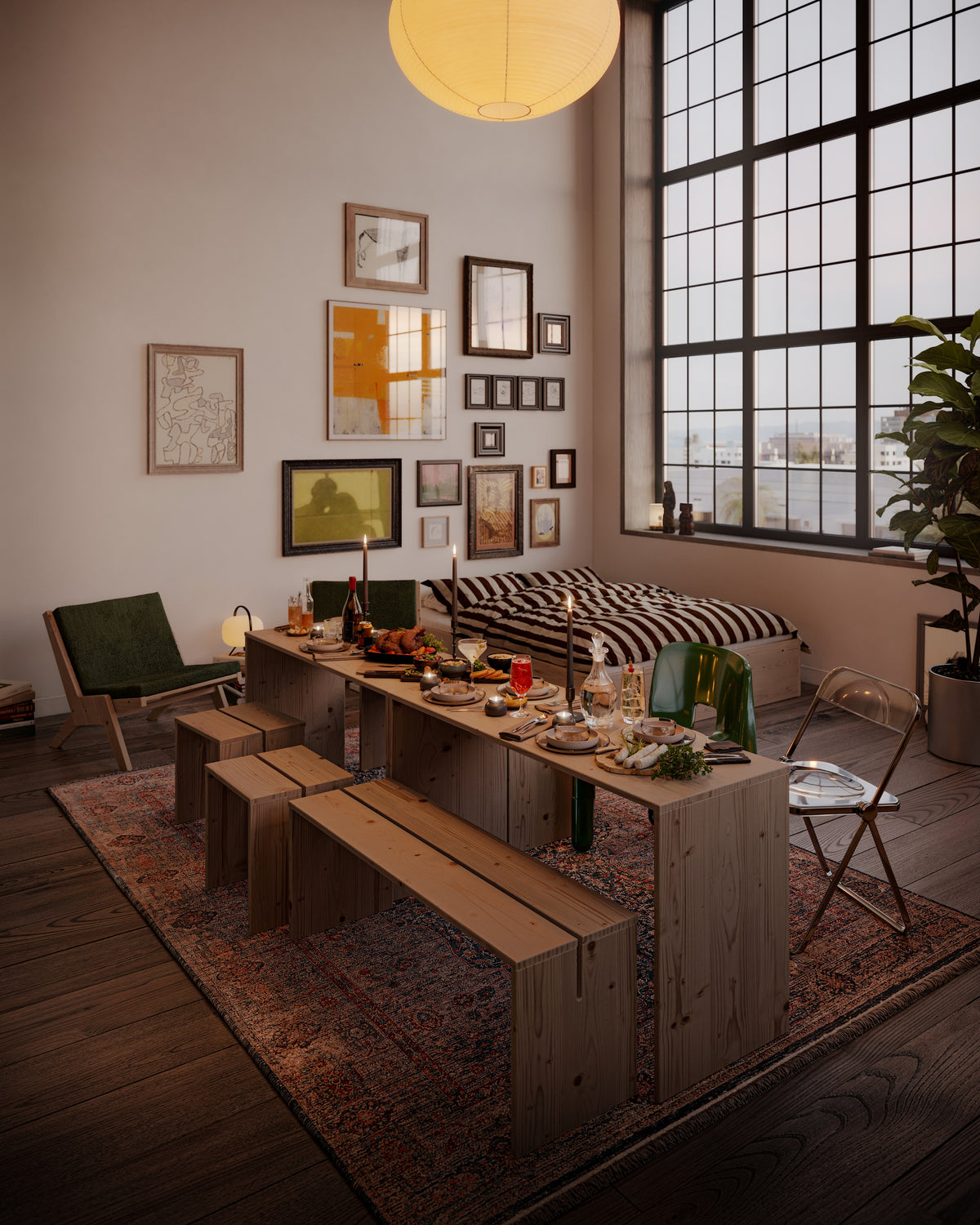 JOIN-IN DINING TABLE RAW