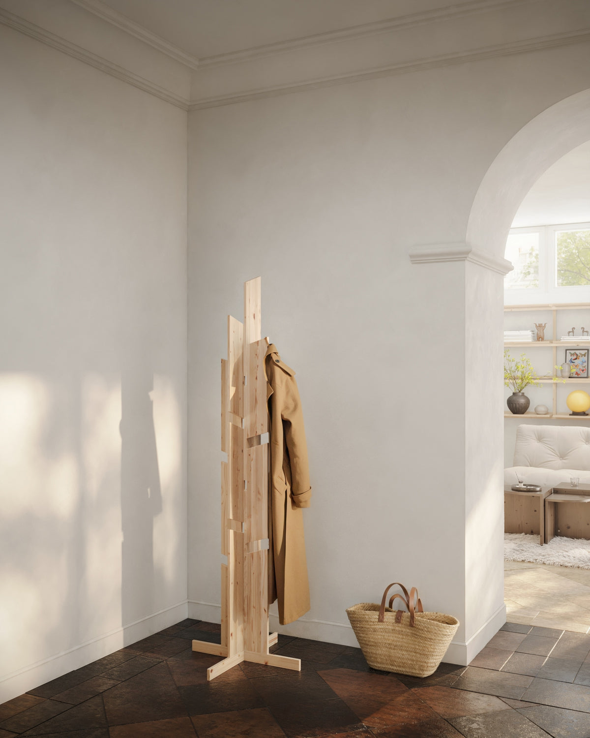 KEEPER COAT STAND RAW