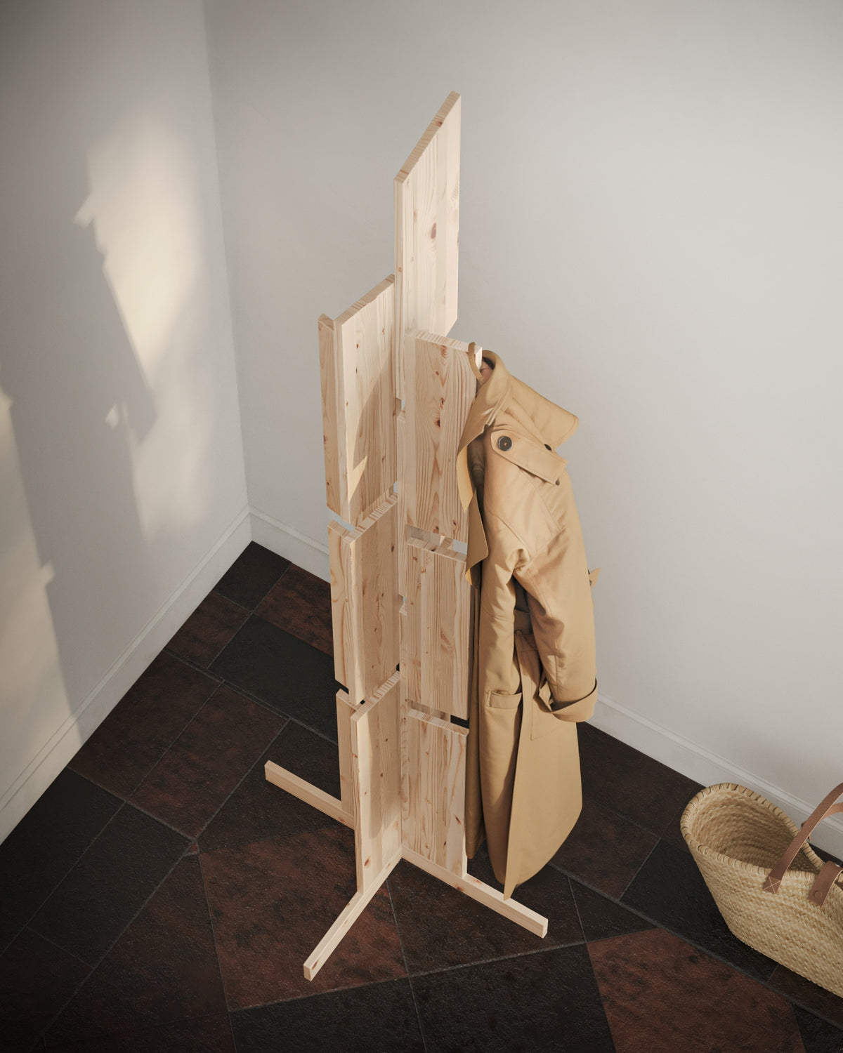 KEEPER COAT STAND RAW